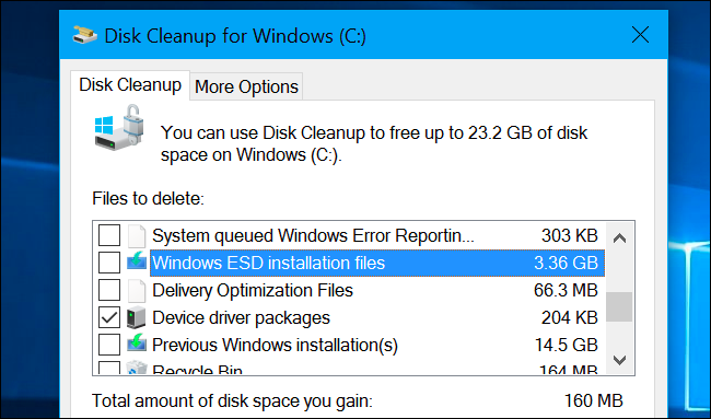  Disk Cleanup 